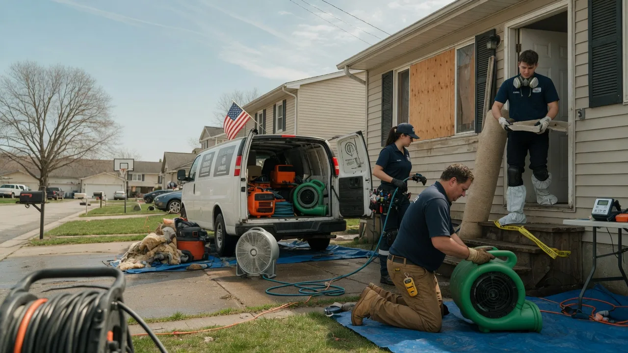 Water Damage Restoration in Saint Donatus, IA near me